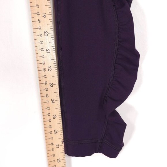 Lululemon Women's Size 8‎ Deep Zinfandel Speed Tight Brushed Interlock Leggings - Picture 9 of 13